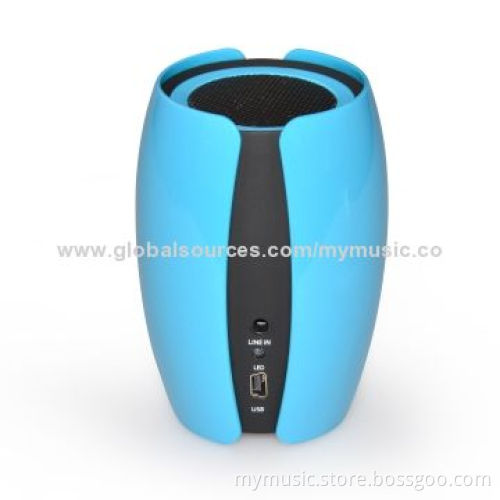 Tulip Bluetooth Mini Speakers, Supports Mobile Phone, Micro SD Card Function, Sized 46.5 x 41 x 27mm